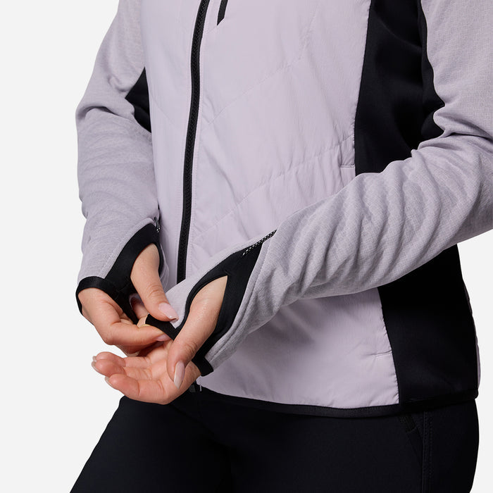 Áo Khoác Nữ Columbia Arctic Crest™ Hybrid Full Zip - Tím - Supersports Vietnam