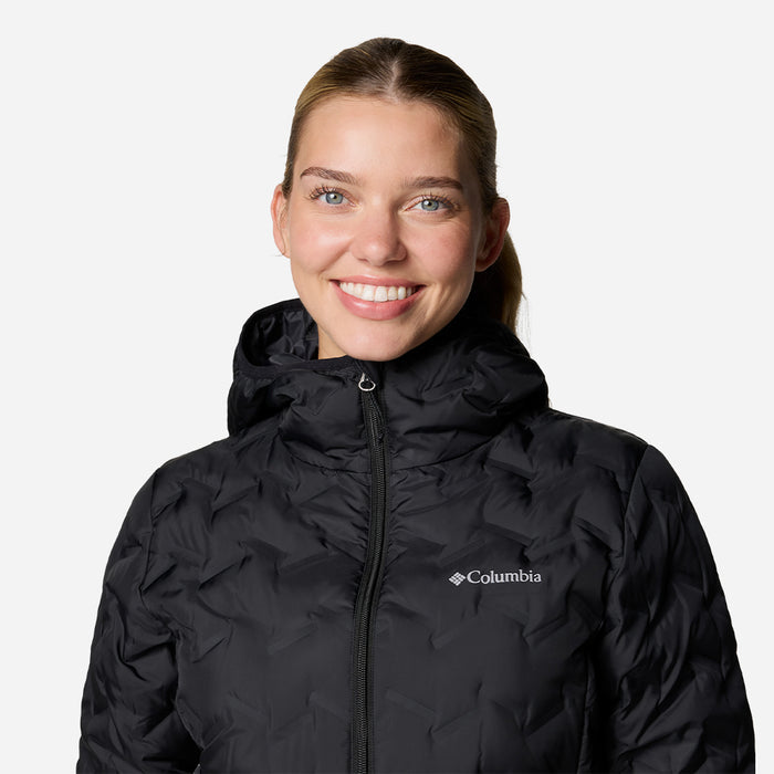 Áo Khoác Nữ Columbia Delta Ridge™ II Down Hooded - Đen - Supersports Vietnam