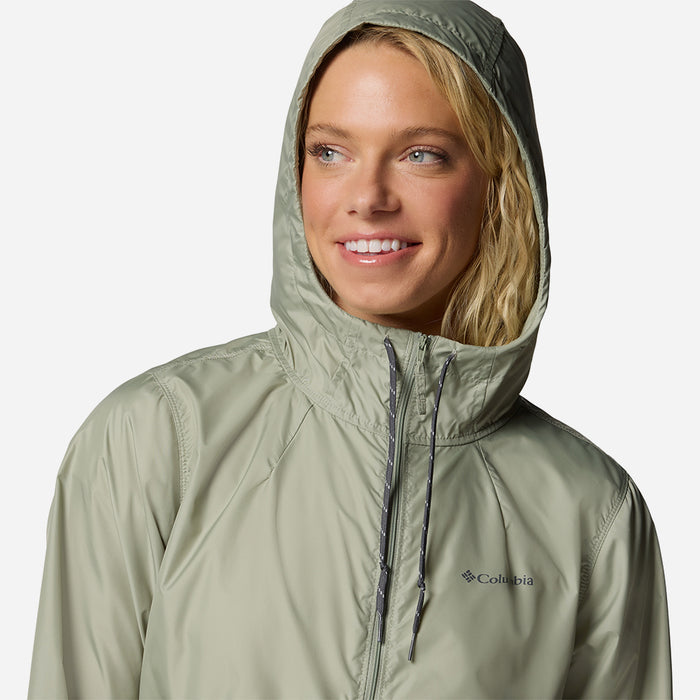 Áo Khoác Nữ Columbia Flash Forward™ II Windbreaker - Xanh Quân Đội - Supersports Vietnam