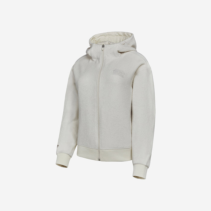Áo Khoác Nữ Prospecs Hooded Brushed Terry Tr (W)Wn-W711 - Be - Supersports Vietnam