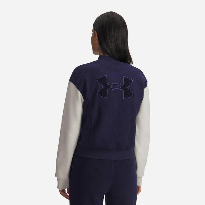 Áo Khoác Nữ Under Armour Icon Terry Varsity - Supersports Vietnam