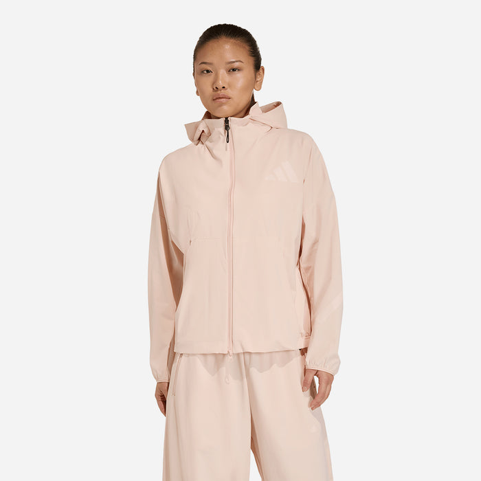 Áo Khoác Nữ Adidas Z.N.E. Woven Track - Hồng - Supersports Vietnam