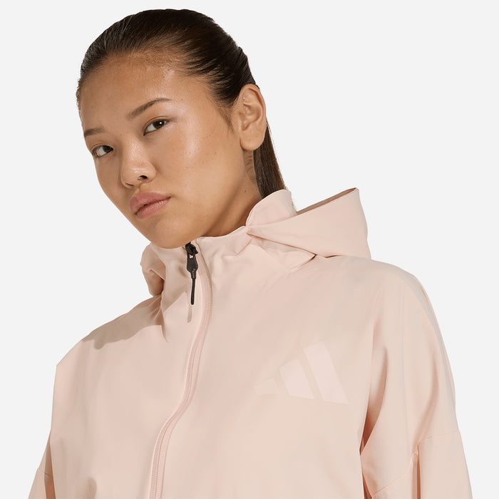 Áo Khoác Nữ Adidas Z.N.E. Woven Track - Hồng - Supersports Vietnam