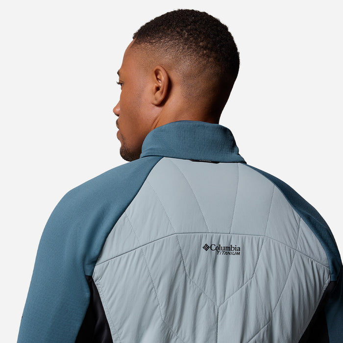Áo Khoác Nam Columbia Arctic Crest™ Hybrid Full Zip - Xanh Dương - Supersports Vietnam