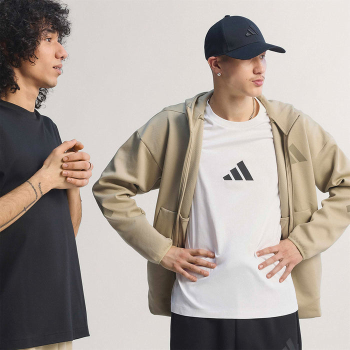 Áo Khoác Nam Adidas Z.N.E. Full-Zip - Be - Supersports Vietnam