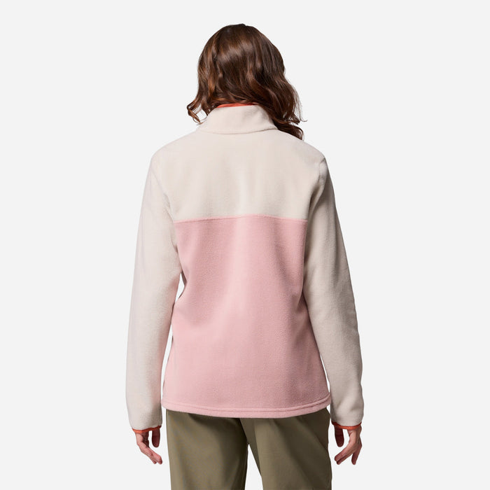 Áo Nỉ Nữ Columbia Benton Springs™ Half Snap Fleece II - Hồng - Supersports Vietnam