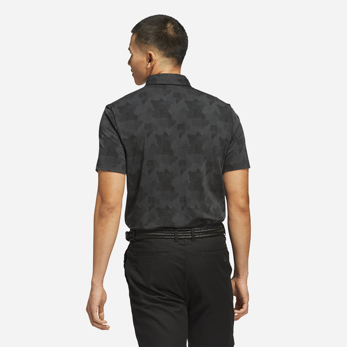 Áo Polo Golf Nam Adidas Go-To Printed - Đen - Supersports Vietnam