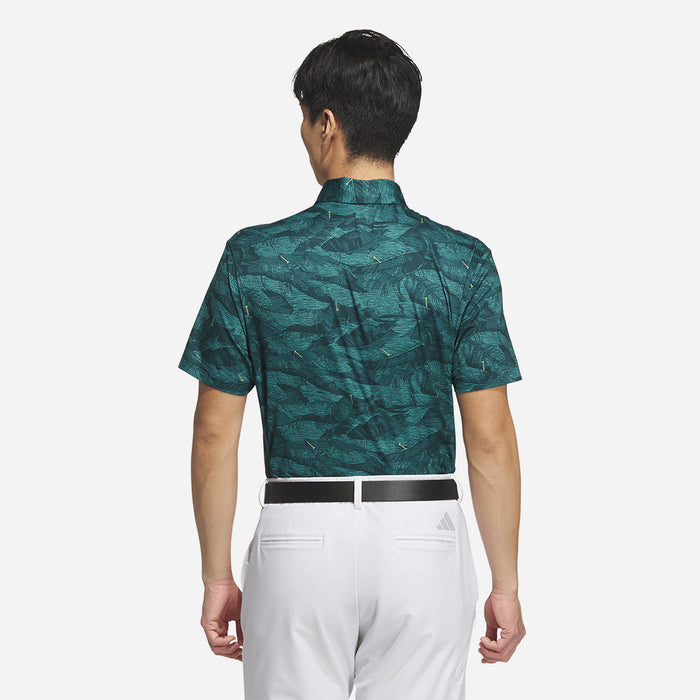 Áo Polo Golf Nam Adidas Ultimate365 Graphic Allover Print - Xanh Dương - Supersports Vietnam