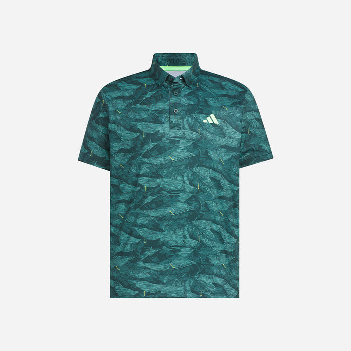 Áo Polo Golf Nam Adidas Ultimate365 Graphic Allover Print - Xanh Dương - Supersports Vietnam