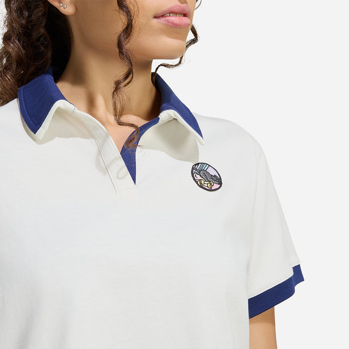 Áo Polo Nữ Adidas Pop Art Graphic Q2 - Trắng - Supersports Vietnam