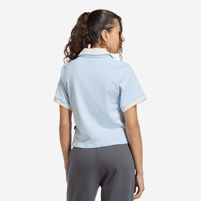 Áo Polo Nữ Adidas Pop Art Graphic Q2 - Xanh Dương - Supersports Vietnam