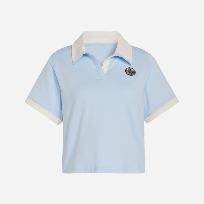Áo Polo Nữ Adidas Pop Art Graphic Q2 - Xanh Dương - Supersports Vietnam