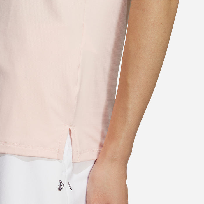 Áo Polo Nữ Adidas Short Sleeve - Hồng - Supersports Vietnam