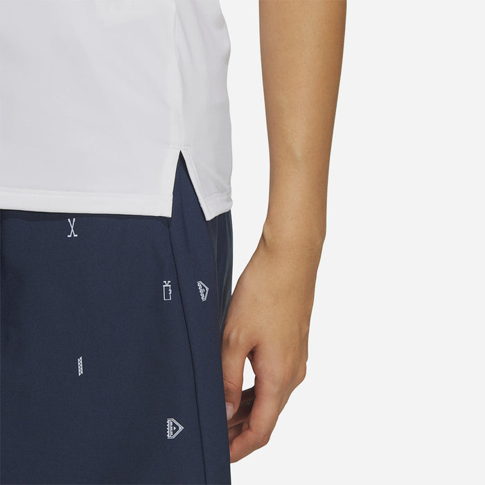 Áo Polo Nữ Adidas Short Sleeve - Trắng - Supersports Vietnam