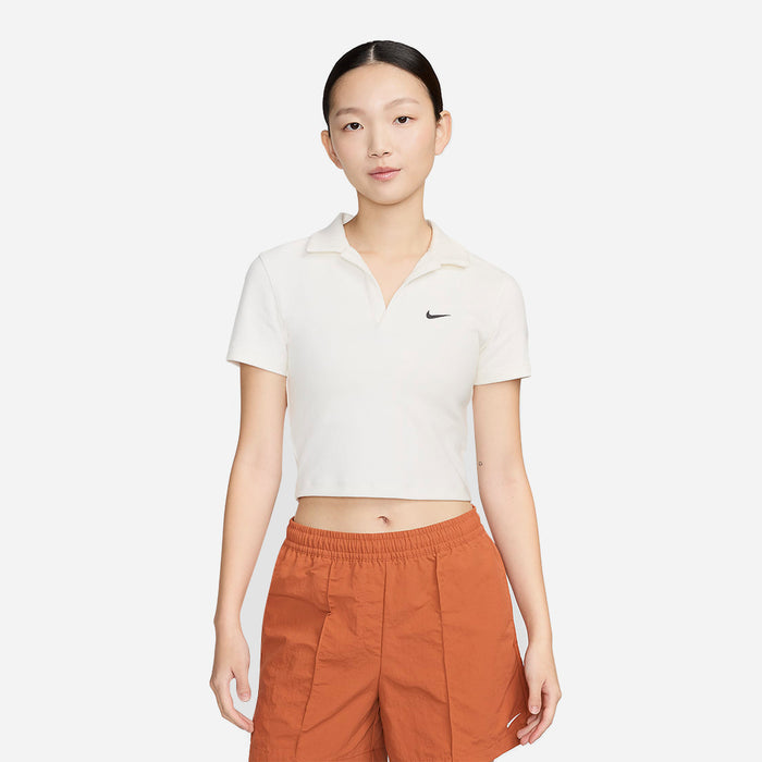 Áo Polo Nữ Nike Sportwear - Be - Supersports Vietnam