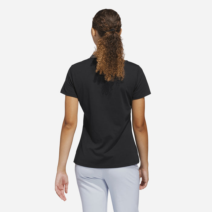 Áo Polo Nữ Adidas Ultimate365+ Grid Climacool - Đen - Supersports Vietnam