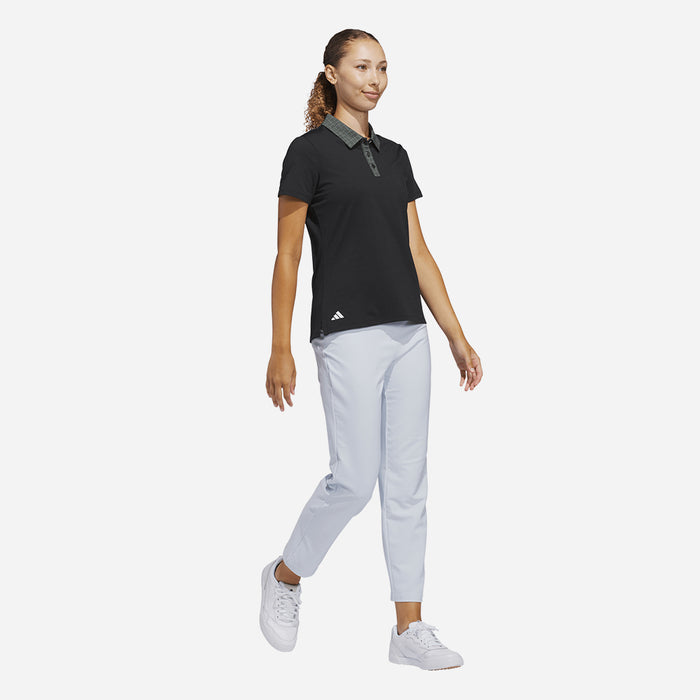 Áo Polo Nữ Adidas Ultimate365+ Grid Climacool - Đen - Supersports Vietnam