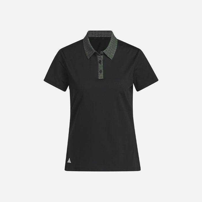 Áo Polo Nữ Adidas Ultimate365+ Grid Climacool - Đen - Supersports Vietnam