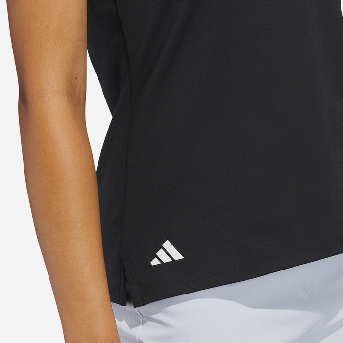 Áo Polo Nữ Adidas Ultimate365+ Grid Climacool - Đen - Supersports Vietnam