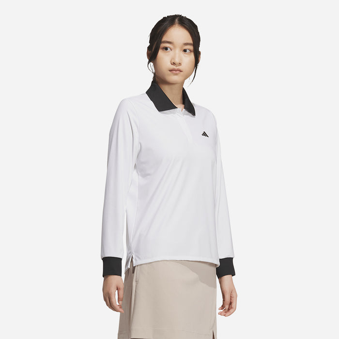 Áo Polo Nữ Adidas Ultimate365 Heat.Rdy Long Sleeve - Trắng - Supersports Vietnam