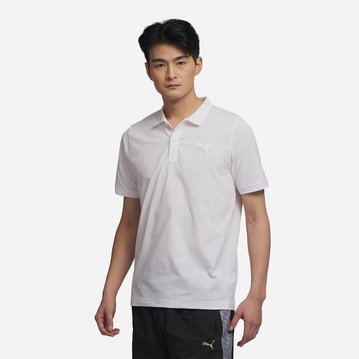 Áo Polo Nam Puma Classic - Trắng - Supersports Vietnam