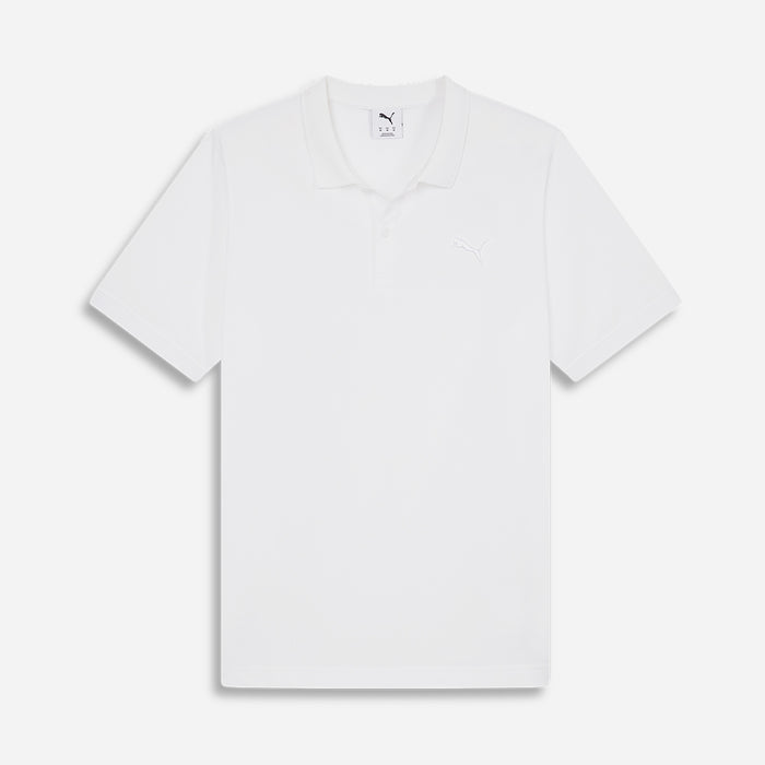 Áo Polo Nam Puma Classic - Trắng - Supersports Vietnam