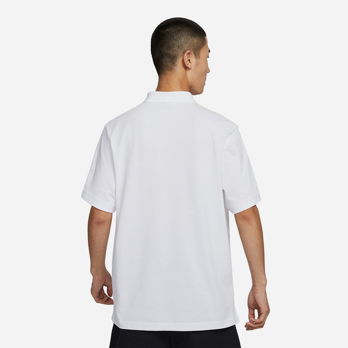 Áo Polo Nam Nike Club Pique - Trắng - Supersports Vietnam