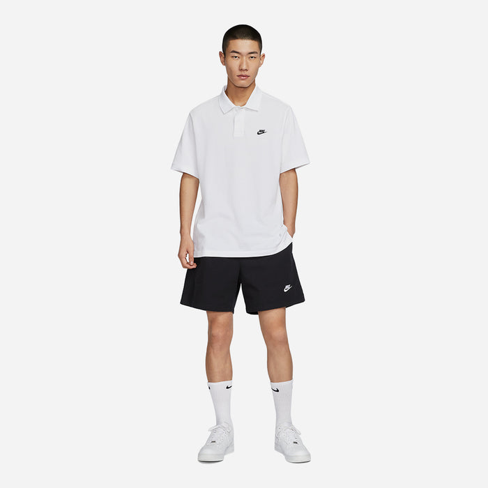 Áo Polo Nam Nike Club Pique - Trắng - Supersports Vietnam