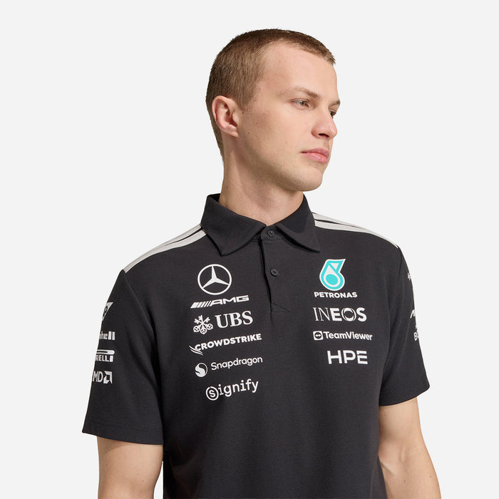 Áo Polo Nam Adidas Mercedes - Amg Petronas Formula 1 Team Engineers - Đen - Supersports Vietnam