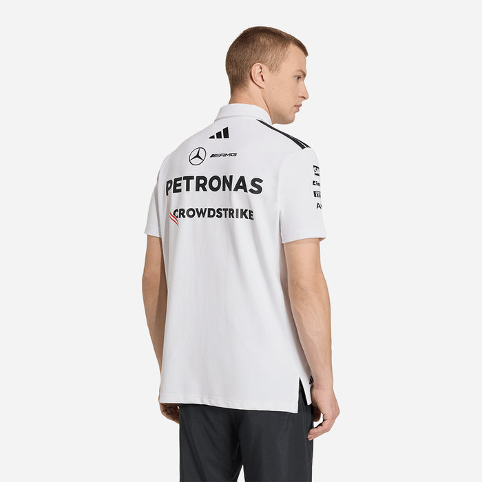 Áo Polo Nam Adidas Mercedes - Amg Petronas Formula 1 Team Engineers - Trắng - Supersports Vietnam
