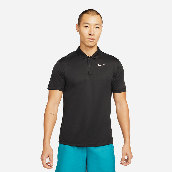 Áo Polo Nam Nike Nikecourt Dri-Fit - Đen - Supersports Vietnam
