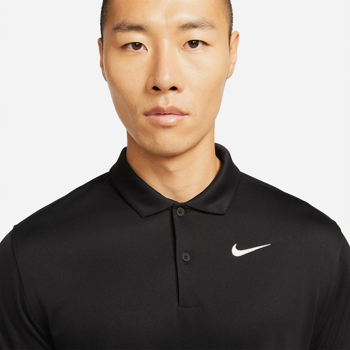 Áo Polo Nam Nike Nikecourt Dri-Fit - Đen - Supersports Vietnam