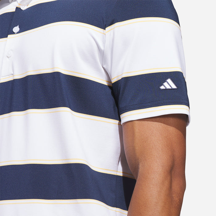 Áo Polo Nam Adidas Ultimate365+ Jumbo Stripe Climacool - Trắng - Supersports Vietnam