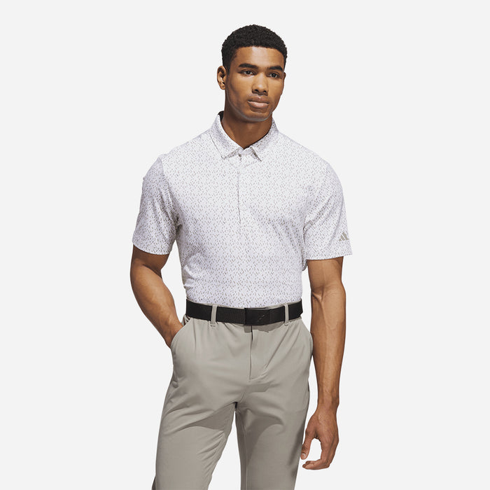 Áo Polo Nam Adidas Ultimate365 Micro Argyle - Trắng - Supersports Vietnam