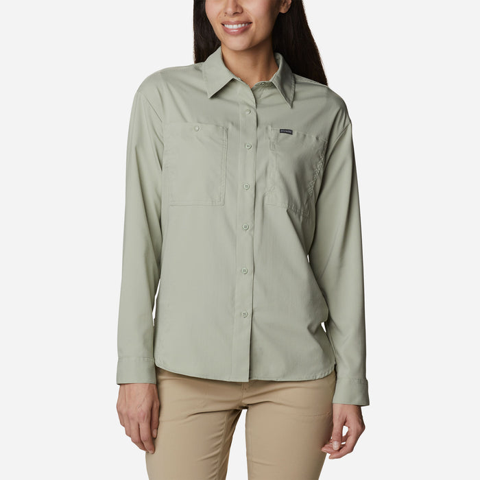 Áo Sơ Mi Dài Tay Nữ Columbia Silver Ridge Utility™ - Xanh Mint - Supersports Vietnam
