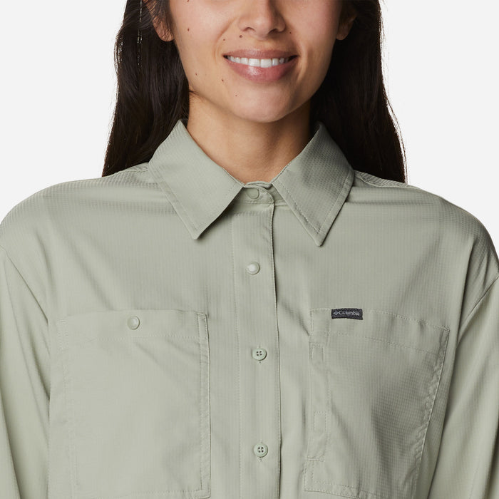 Áo Sơ Mi Dài Tay Nữ Columbia Silver Ridge Utility™ - Xanh Mint - Supersports Vietnam