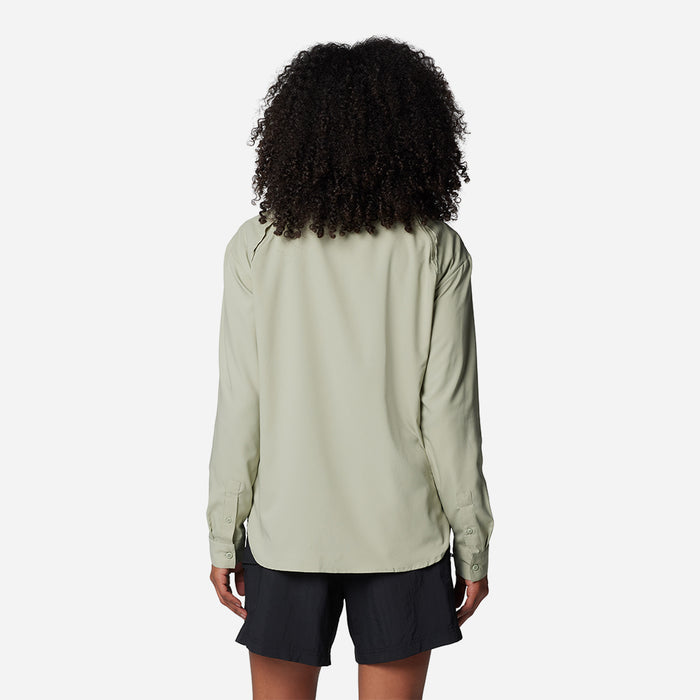 Áo Sơ Mi Dài Tay Nữ Columbia Silver Ridge Utility™ Long Sleeve - Xanh Mint - Supersports Vietnam