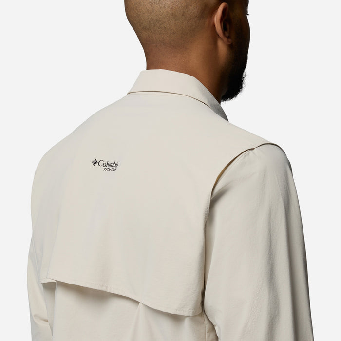 Áo Sơ Mi Nam Columbia Silver Ridge™ Elite Long Sleeve Woven - Be - Supersports Vietnam