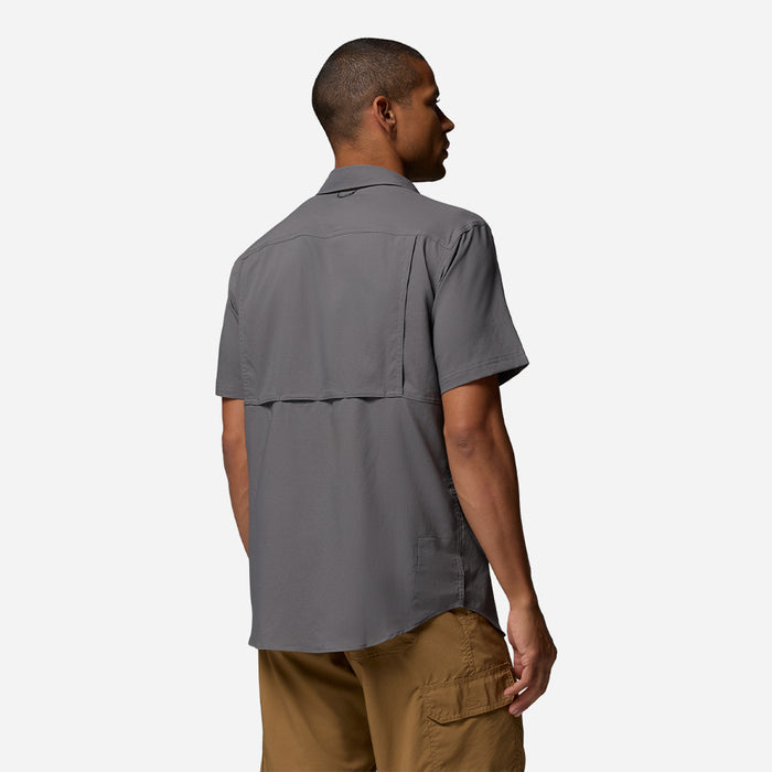 Áo Sơ Mi Nam Columbia Silver Ridge™ Utility II Short Sleeve - Xám - Supersports Vietnam
