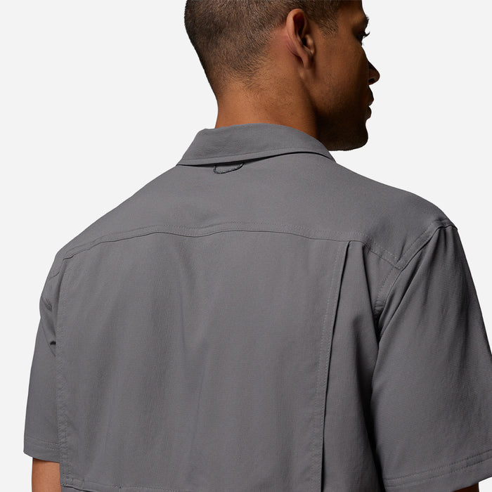 Áo Sơ Mi Nam Columbia Silver Ridge™ Utility II Short Sleeve - Xám - Supersports Vietnam