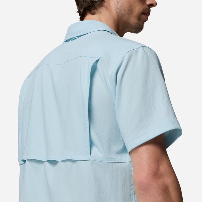 Áo Sơ Mi Nam Columbia Silver Ridge™ Utility II Short Sleeve - Xanh Dương - Supersports Vietnam