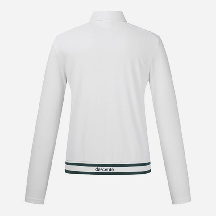 Áo Tay Dài Nữ Descente Thun Woven Hybrid - Trắng - Supersports Vietnam