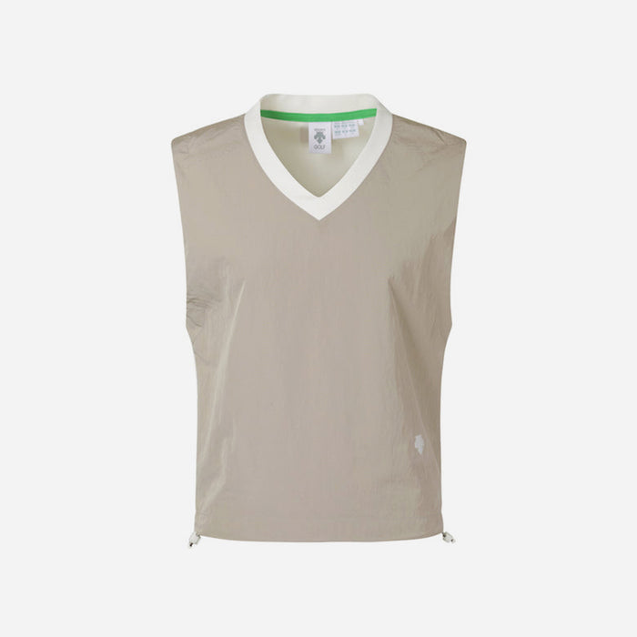 Áo Tay Ngắn Nữ Descente Vải Dệt Kim Hybrid Jersey Vest - Nâu - Supersports Vietnam