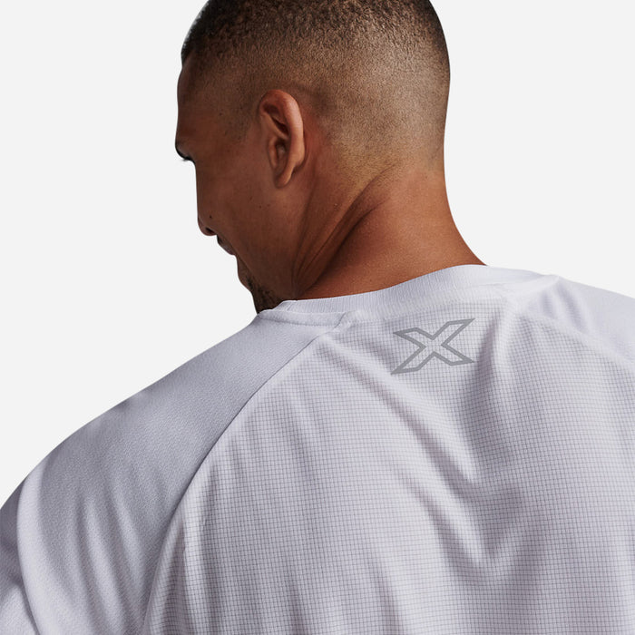Áo Tay Ngắn Nam 2XU Aero - Trắng - Supersports Vietnam