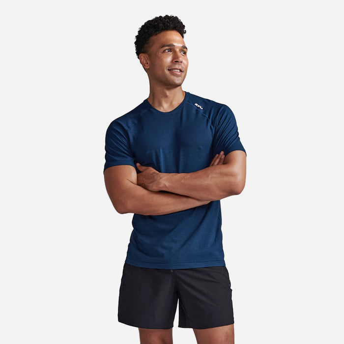 Áo Tay Ngắn Nam 2XU Motion Tech - Xanh Dương - Supersports Vietnam