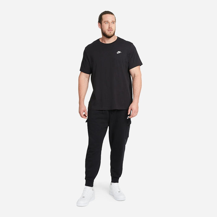 Áo Tay Ngắn Nam Nike Club - Đen - Supersports Vietnam