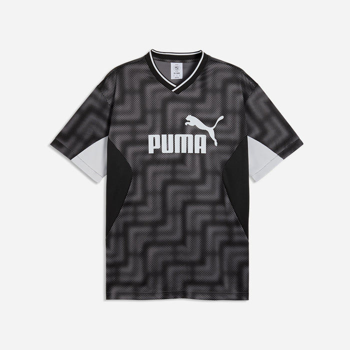 Áo Thun Đá Bóng Nam Puma Essentials Block Relaxed - Đen - Supersports Vietnam
