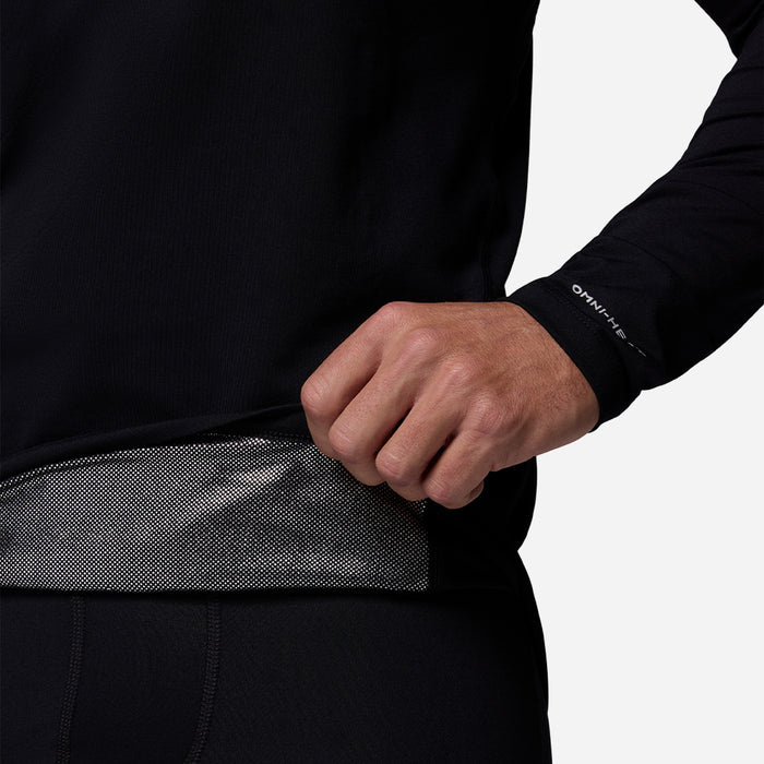 Áo Thun Giữ Nhiệt Nam Columbia Midweight Stretch Long Sleeve Baselayer - Đen - Supersports Vietnam