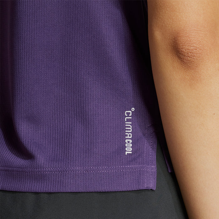 Áo Thun Nữ Adidas Adi365 Running Essentials Brand Love - Tím - Supersports Vietnam