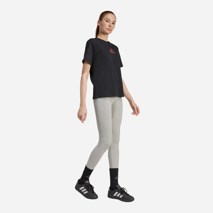 Áo Thun Nữ Adidas Adrenaline Aesthetic Graphic - Đen - Supersports Vietnam